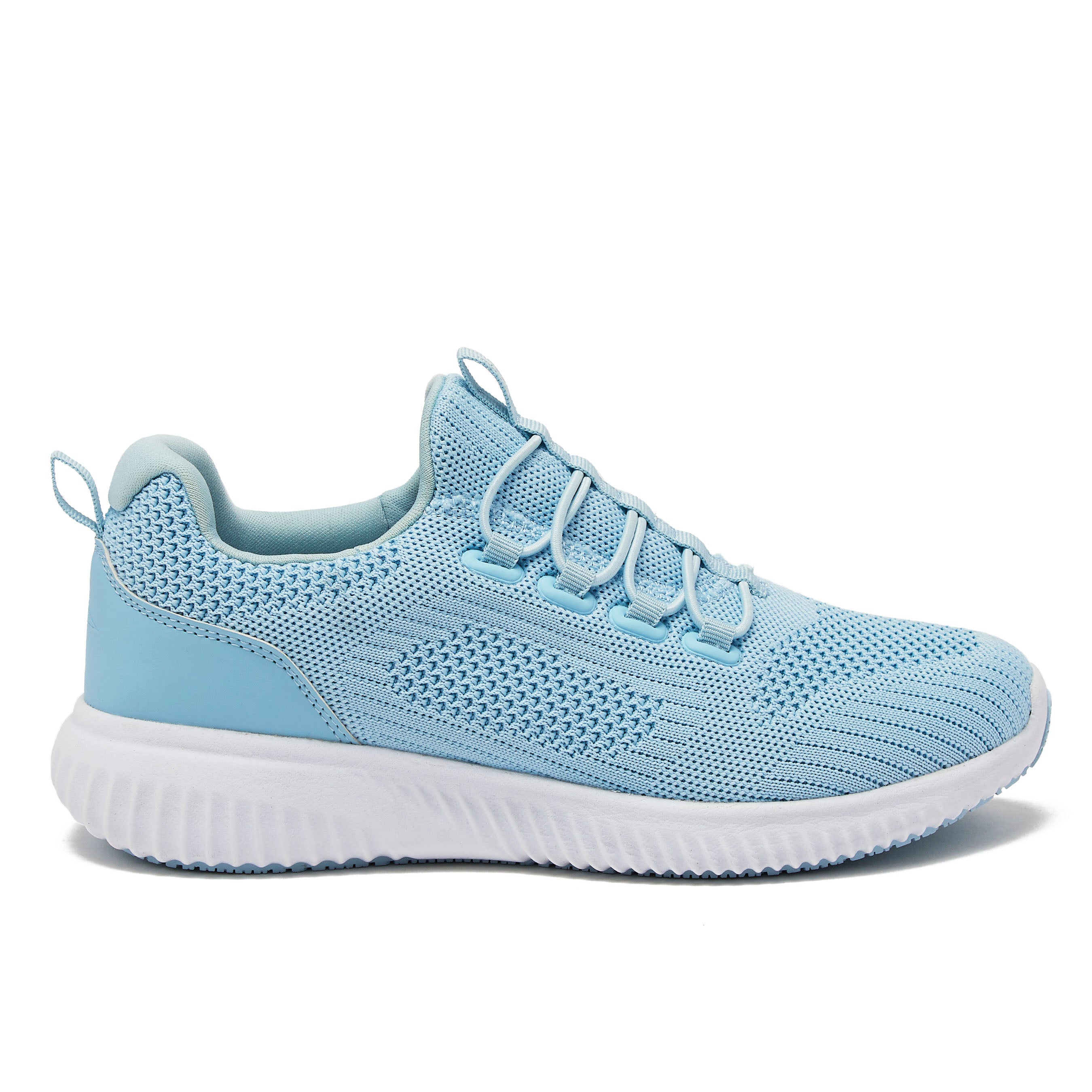 Avia Womens Slip Resistant Sneakers, Bright White/Avia Pink/Silver/Steel  Grey, 8.5 Wide