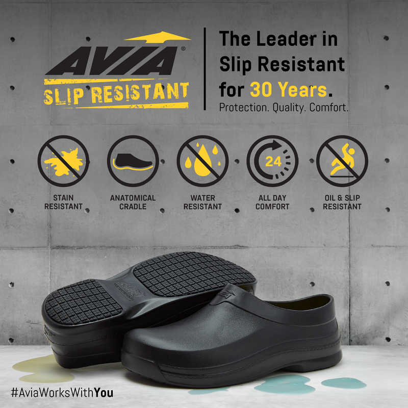 Avia slip resistant shoes mens discount