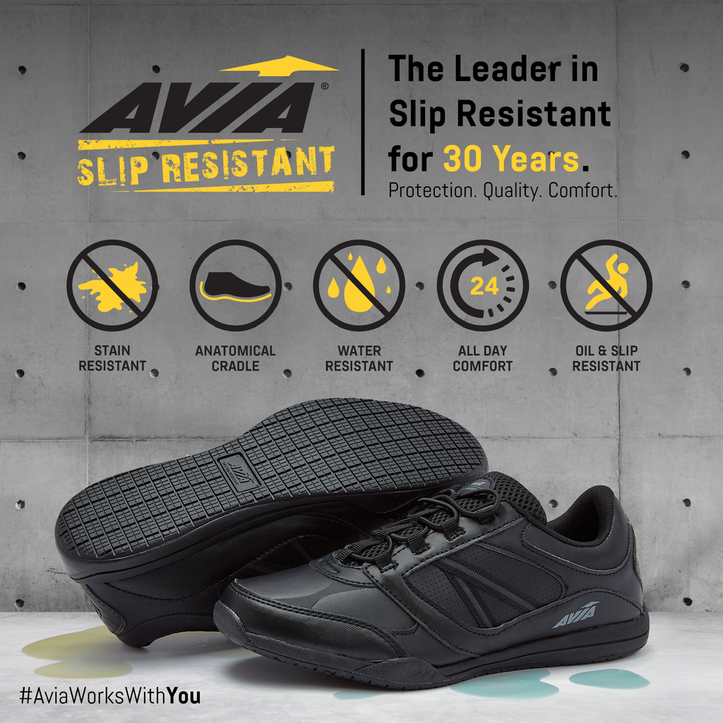 Water resistant sales slip resistant shoes