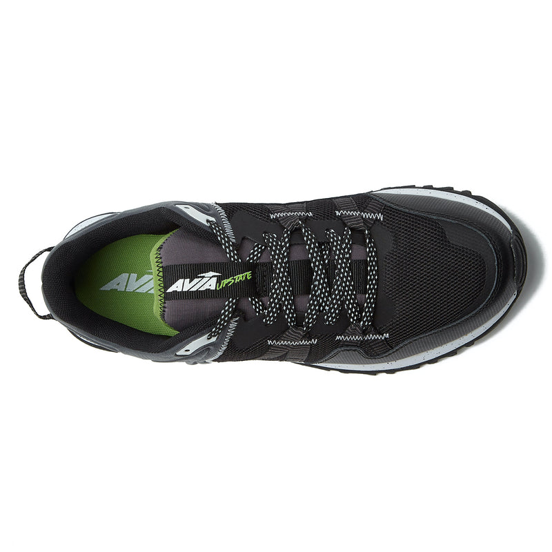 Avia Upstate Men's Running Shoes, Lightweight Breathable Mesh  Sneakers for Men - Medium Blue/Navy Blue/Light Green, 7 Medium